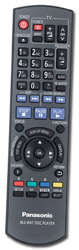 DMP-BD70V remote control