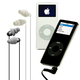er6i with iPod nano