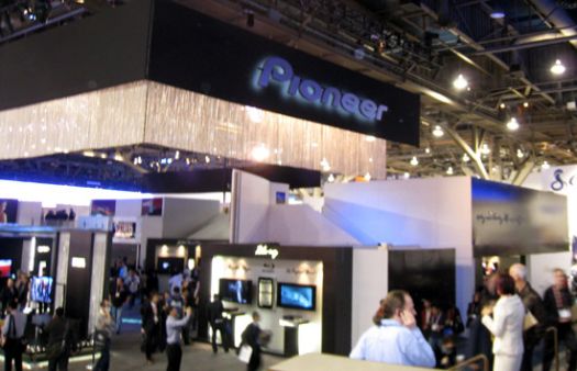 Pioneer booth at CES - 2008