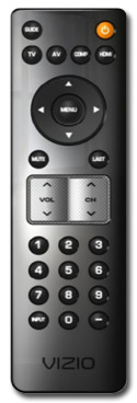 VIZIO VP322 32-inch Plasma HDTV remote
