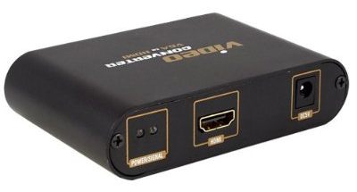 ElectroshopUSA Computer PC VGA Video + 3.5mm Audio to 1080P HDMI HDTV Converter Adapters Box