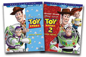 Toy Story and Toy Story 2 on Blu-ray Disc