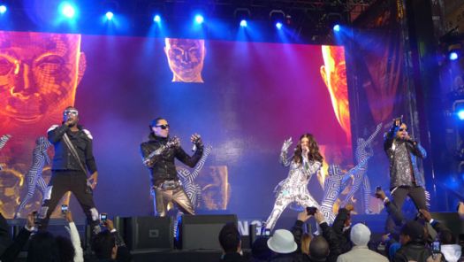Black Eyed Peas in Times Square - March, 2010
