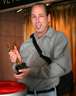 David Kempler with Oscar