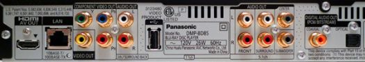 Panasonic DMP-BD85 Jackpack