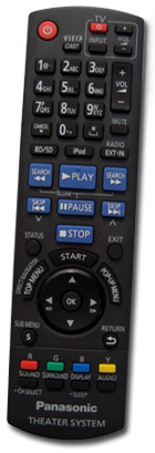 Panasonic Blu-ray HTiB Remote