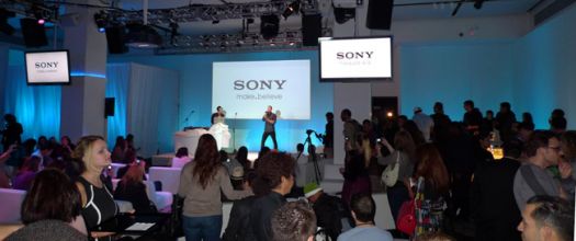 Mike Posner at Sony Google TV event