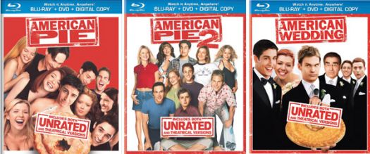 American Pie American Pie 2 And American Wedding Blu Ray Review By