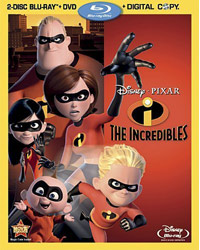 The Incredibles on Blu-ray Disc