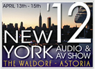 High-End Audio/Video Show Returns to New York City