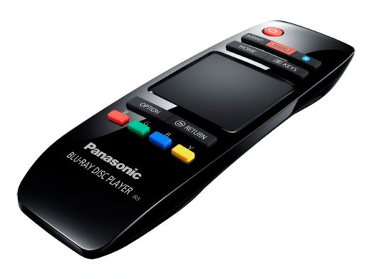 Panasonic Blu-ray Player touchpad remote