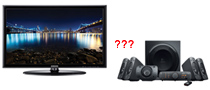 How Do I Connect a Soundbar or Speakers to a TV without Digital or Analog Audio Outputs?