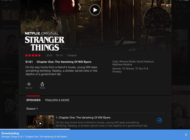 Netflix Download Feature Allows You To Binge-Watch While Disconnected:  BigPictureBigSound