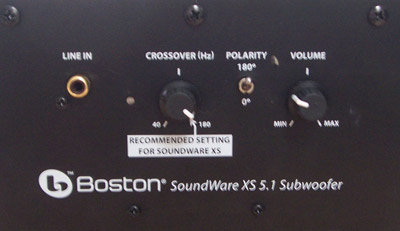 boston acoustics soundware 5.1