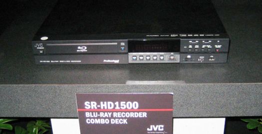 JVC Unveils New SR-HD1500 and SR-HD1250 Blu-ray Recorders (Yes 