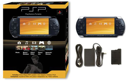 Sony PlayStation Portable PSP-2000 Portable Gaming Console and 