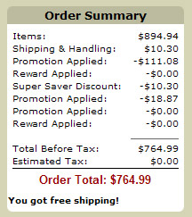 Amazon Shopping Cart