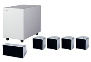 Jamo A 102 HCS 5 System in silver 