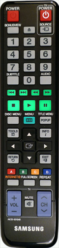 Samsung BD-C7900 remote