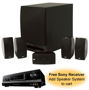 klipsch hd1000 and sony str-dh800