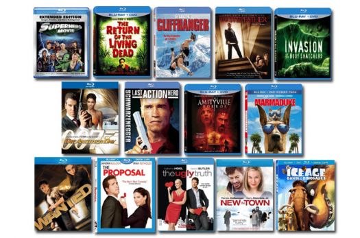 Over $400 worth of Blu-ray Discs