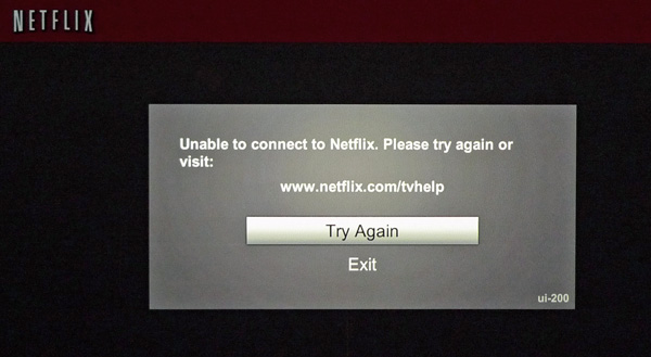 Netflix Streaming Error on my Blu-ray Player. Help!: BigPictureBigSound