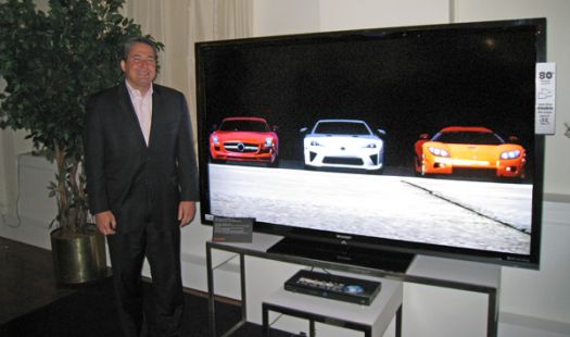 Is the World Ready for an 80-inch LED HDTV? Sharp Thinks So : BigPictureBigSound