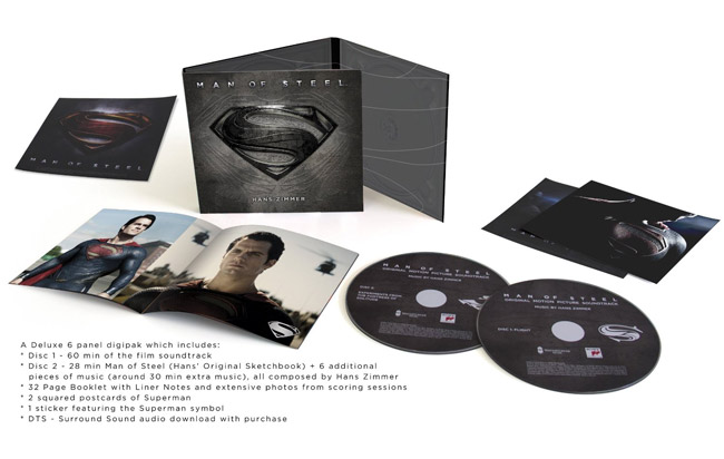 Hans Zimmer - Man Of Steel: Original Motion Picture Soundtrack [2 CD] -   Music