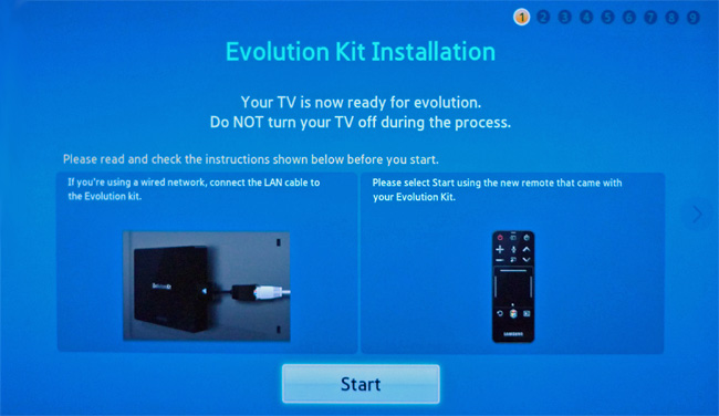 Installing the Samsung Evolution Kit
