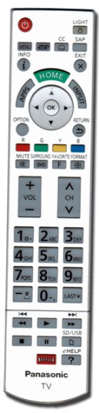 Panasonic TC-LW55WT60 remote