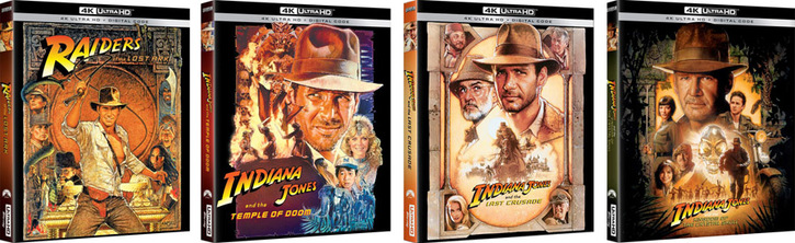 Indiana Jones Movies Coming to 4K Ultra HD Blu-ray with Dolby Atmos and  Dolby Vision HDR: BigPictureBigSound